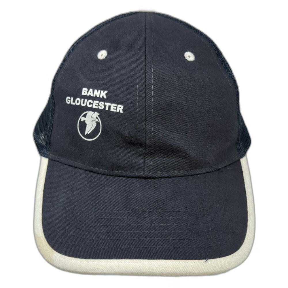 Prime Line Bank Gloucester Hat Blue One Size Baseball Cap Mesh Strapback